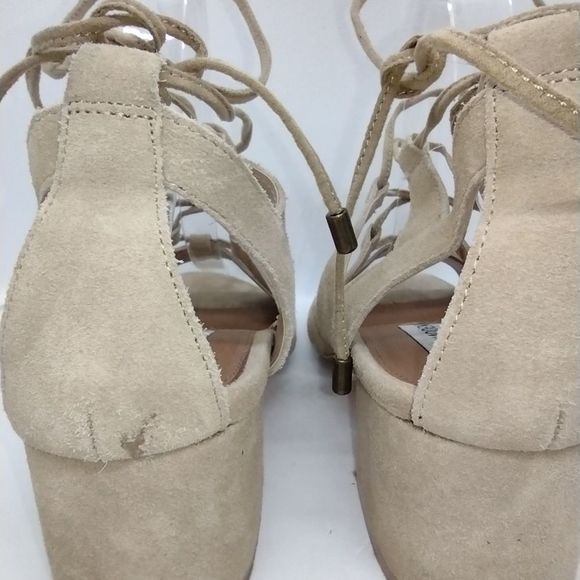 Steve Madden Hydii Sandals Gladiator Suede  Sz 6.5. Summer Festival - Picture 5 of 9